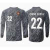 Portugal Diogo Costa #22 Keeper Bortedrakt EM 2024 Langermet